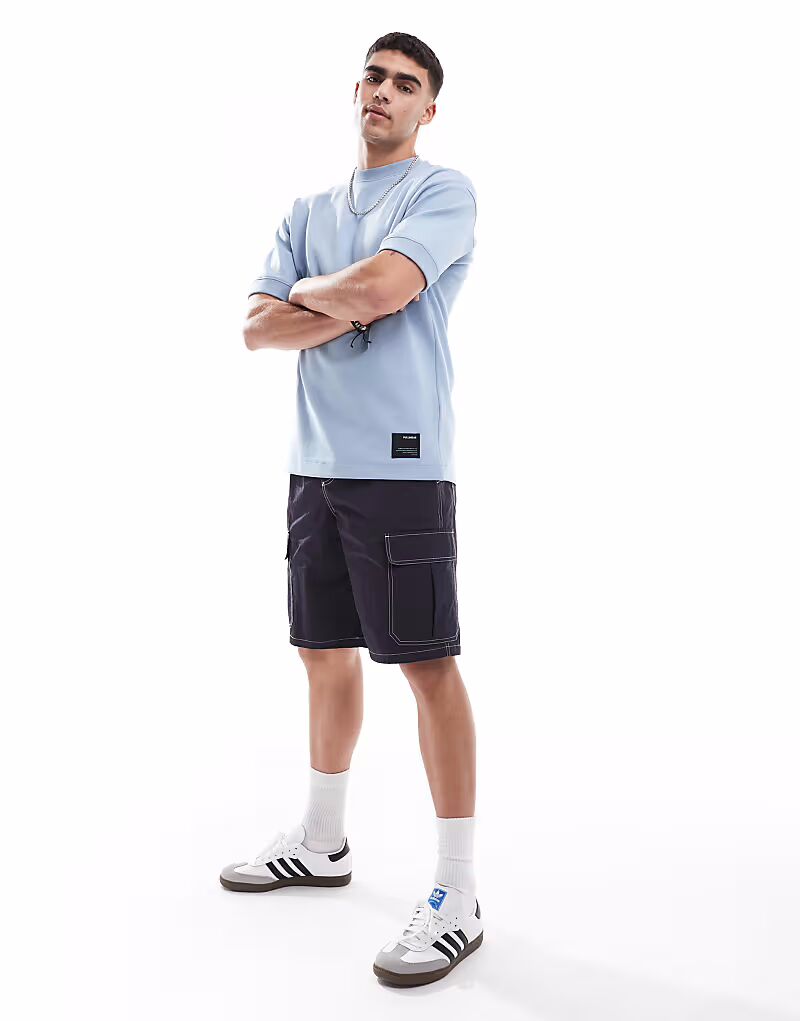 Футболка свободного кроя Pull&Bear цвета сине-зеленый
Футболка свободного кроя Pull&Bear цвета сине-зеленый