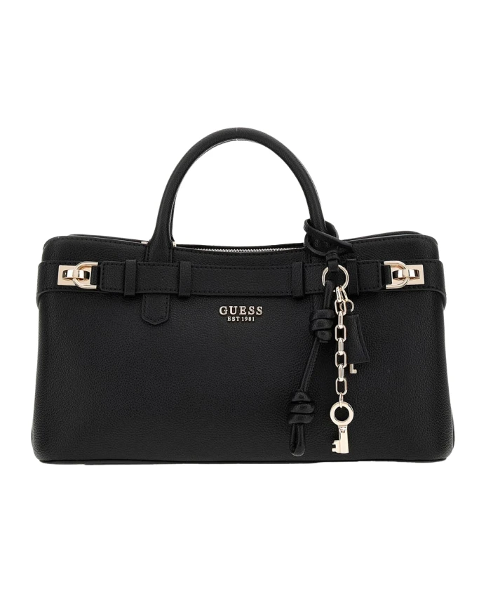 Черная сумка-портфель для девушки Guess, черный
Черная сумка-портфель для девушки Guess, черный