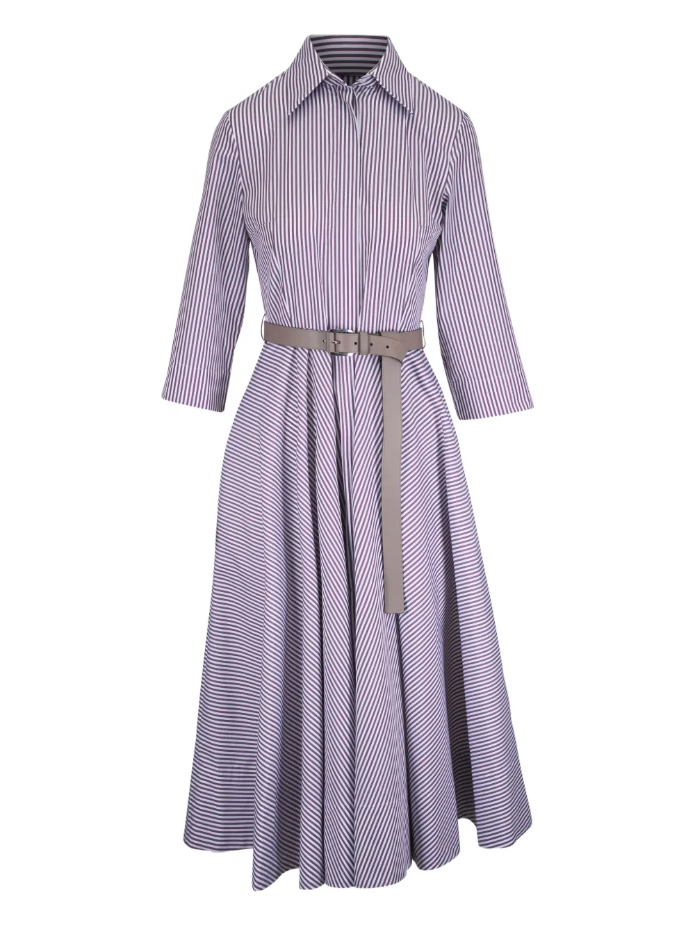 Полосатое платье миди с поясом MICHAEL KORS, синий
Полосатое платье миди с поясом MICHAEL KORS, синий