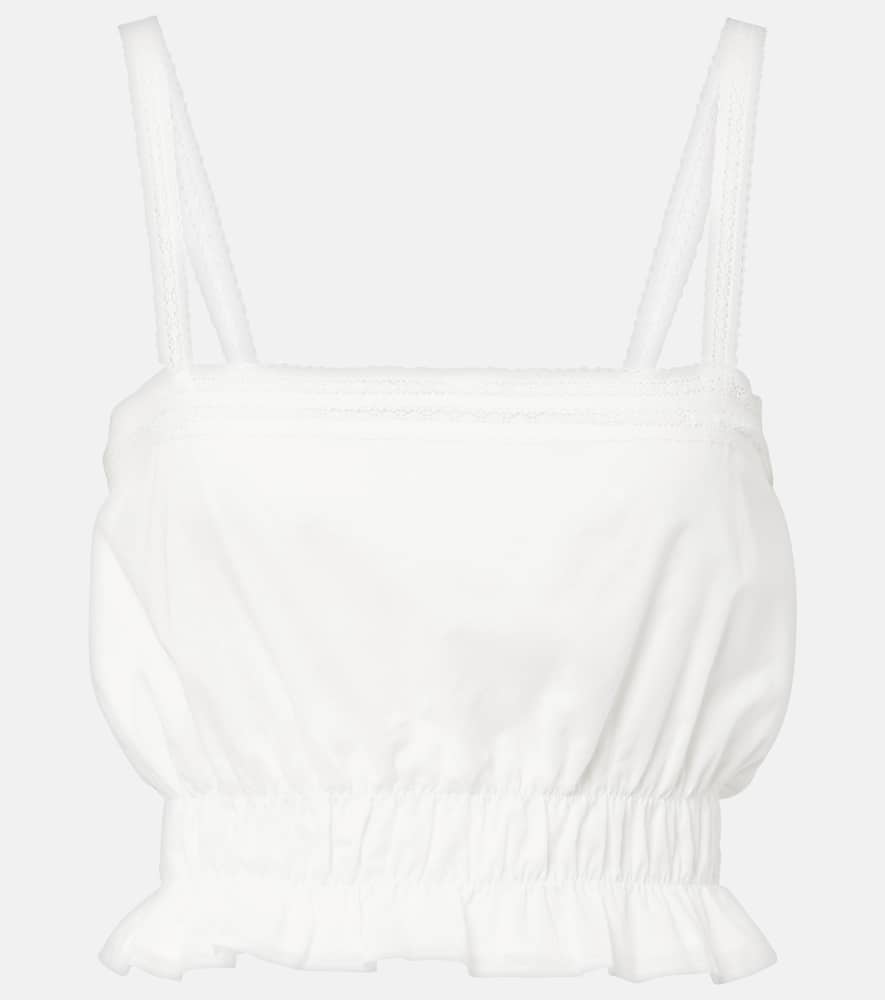 Кроп-топ из хлопка Venta Faithfull, White
Кроп-топ из хлопка Venta Faithfull, White