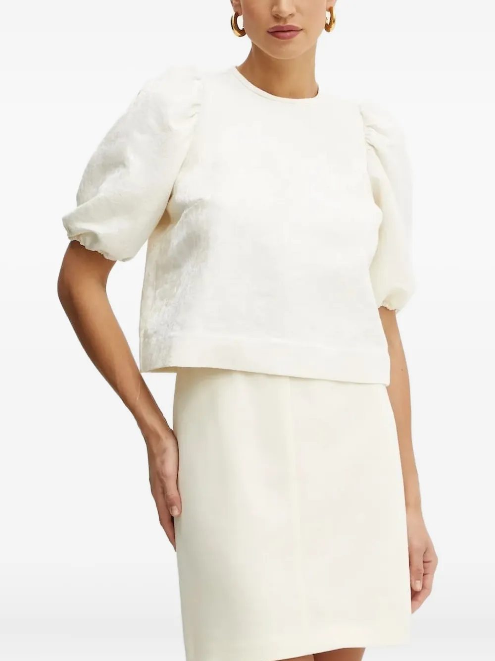 Топ Элизабет с рукавами-буфами IVY OAK, белый
Топ Элизабет с рукавами-буфами IVY OAK, белый