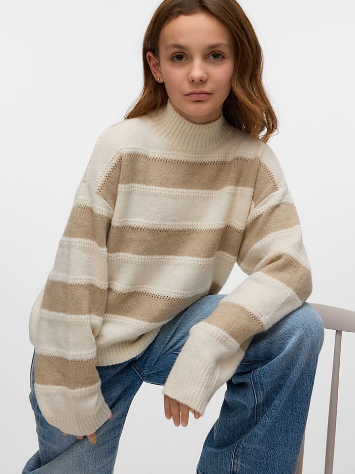 Vero Moda Girl Водолазка "Minez" бежево-кремового цвета
Vero Moda Girl Водолазка "Minez" бежево-кремового цвета