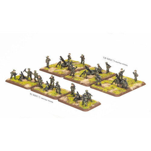 Фигурки 81Mm And 120Mm Mortar Platoons (X21 Figures)
Фигурки 81Mm And 120Mm Mortar Platoons (X21 Figures)