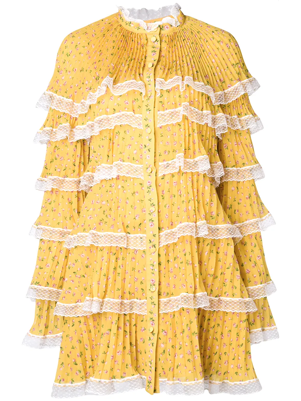 Короткое многослойное платье Philosophy Di Lorenzo Serafini, желтый
Короткое многослойное платье Philosophy Di Lorenzo Serafini, желтый