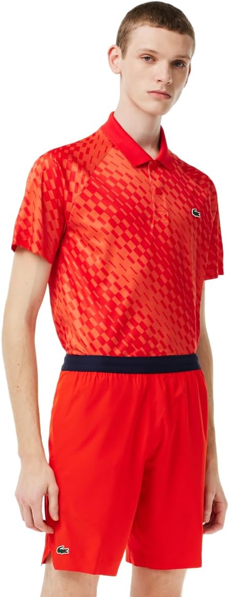 Мужские спортивные теннисные шорты Lacoste Sport Tennis X Novak Djokovic из тафты, Corrida Red
Мужские спортивные теннисные шорты Lacoste Sport Tennis X Novak Djokovic из тафты, Corrida Red