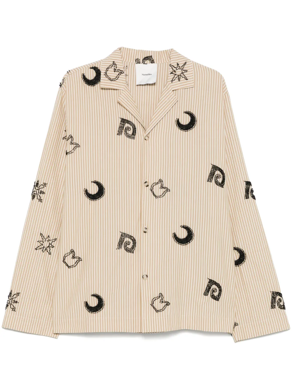 Рубашка Haris Nanushka, коричневый
Рубашка Haris Nanushka, коричневый