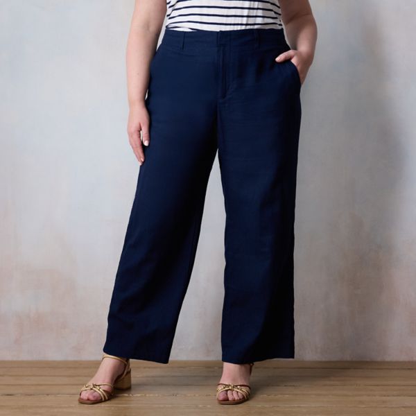 Эластичные брюки с драпировкой на спине больших размеров Lc Lauren Conrad, цвет navy water
Эластичные брюки с драпировкой на спине больших размеров Lc Lauren Conrad, цвет navy water