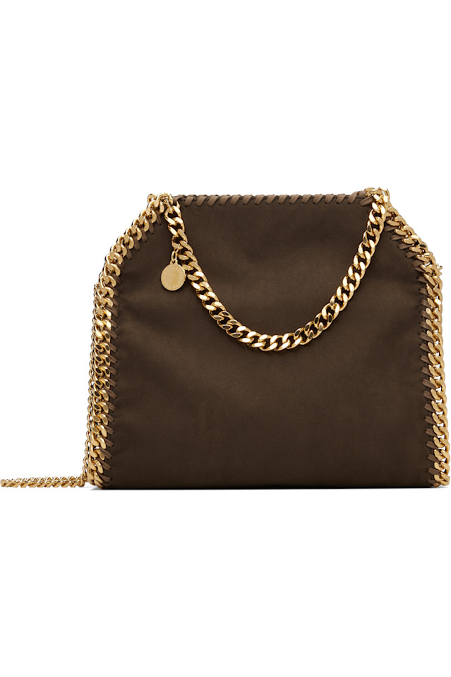 Stella Mccartney Коричневая мини-сумочка Falabella из замши
Stella Mccartney Коричневая мини-сумочка Falabella из замши