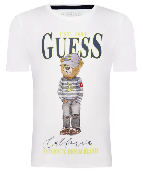 Футболка Regular fit Guess, белый
Футболка Regular fit Guess, белый
