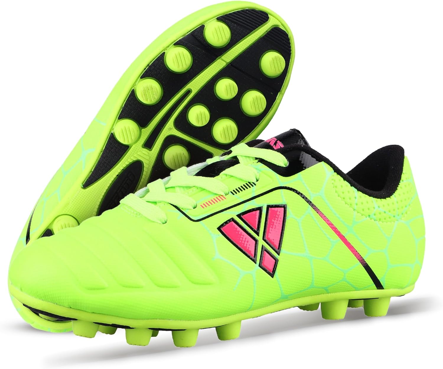 Футбольные бутсы Vizari USA для мальчиков и девочек - FG для твердого покрытия, для малышей, маленьких и больших детей - молодежные футбольные бутсы - комфорт и отличное сцепление, черный/зеленый
Футбольные бутсы Vizari USA для мальчиков и девочек - FG для твердого покрытия, для малышей, маленьких и больших детей - молодежные футбольные бутсы - комфорт и отличное сцепление, черный/зеленый