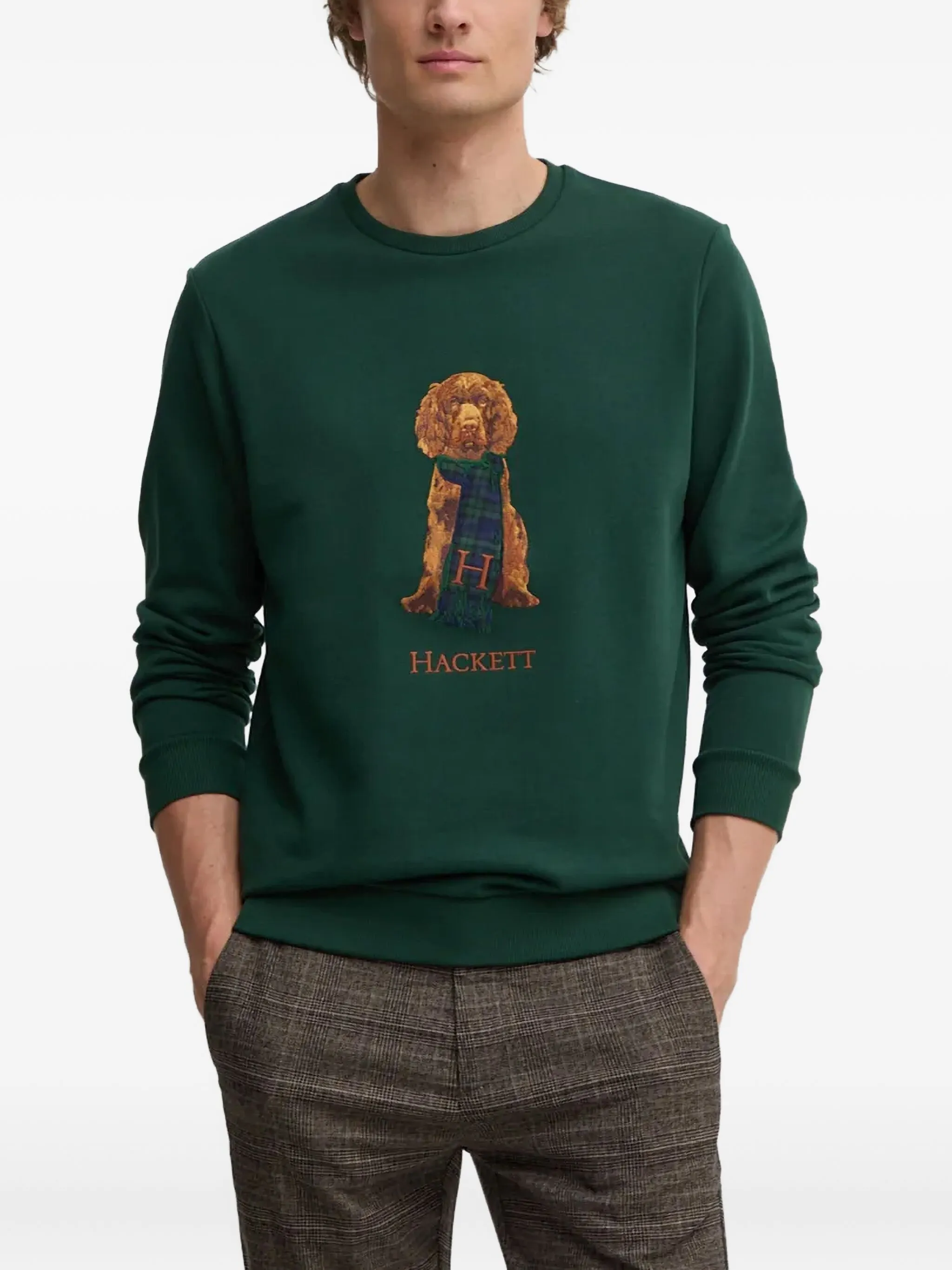 Толстовка с принтом Hackett, зеленый
Толстовка с принтом Hackett, зеленый