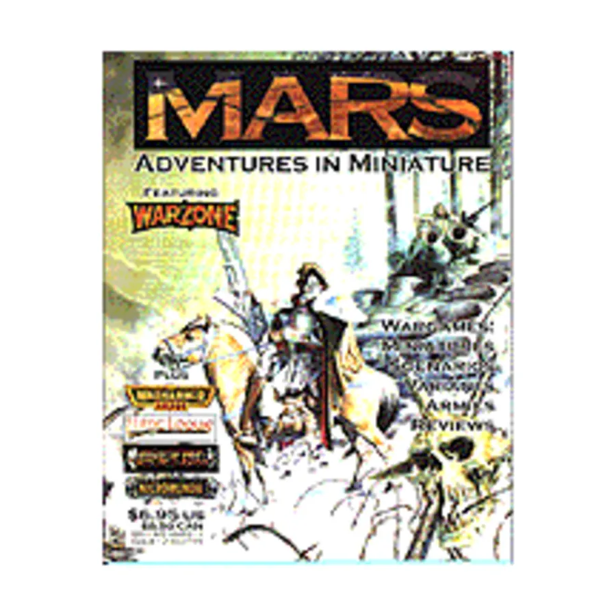 Журнал #1 "WarZone, Warhammer 40k, Leviathan, Flintloque Scenario", MARS - Adventures in Miniatures Magazine
Журнал #1 "WarZone, Warhammer 40k, Leviathan, Flintloque Scenario", MARS - Adventures in Miniatures Magazine