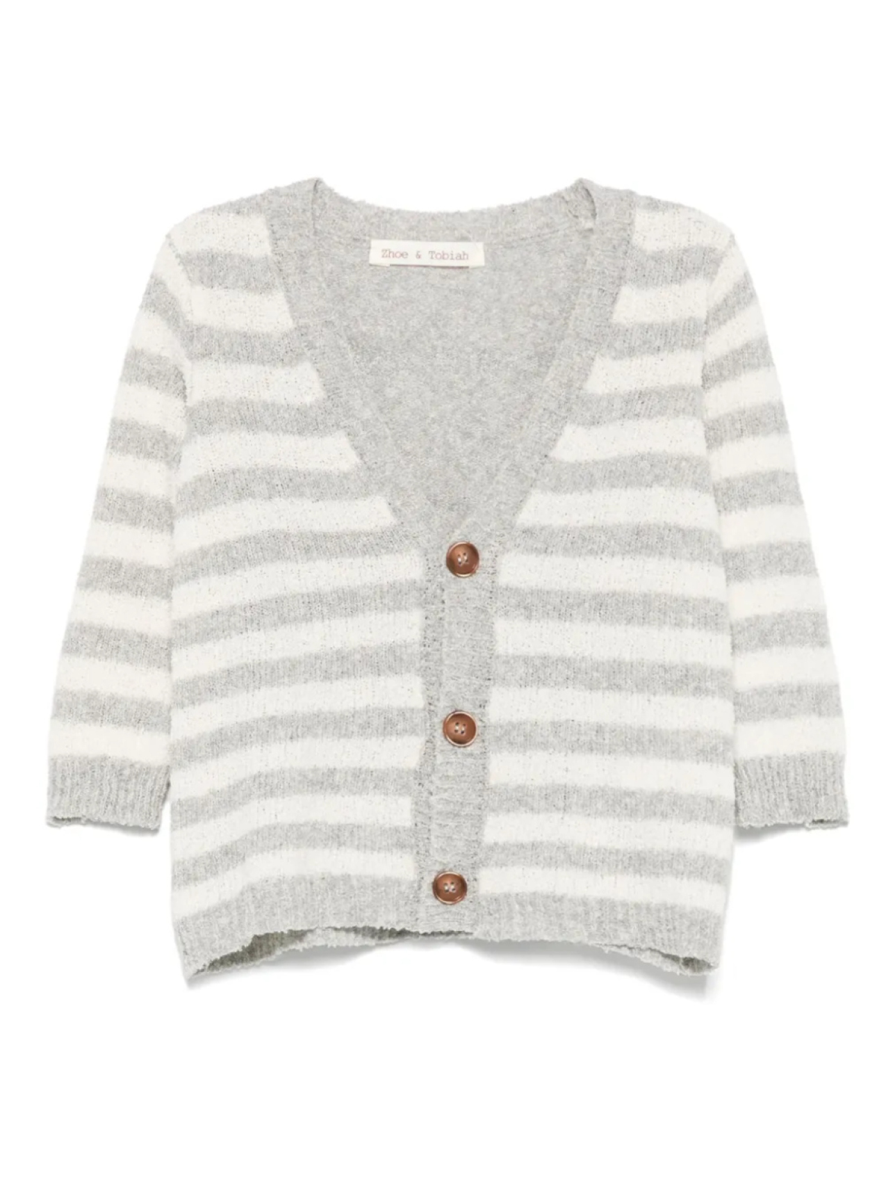 Полосатый кардиган Zhoe & Tobiah, серый
Полосатый кардиган Zhoe & Tobiah, серый