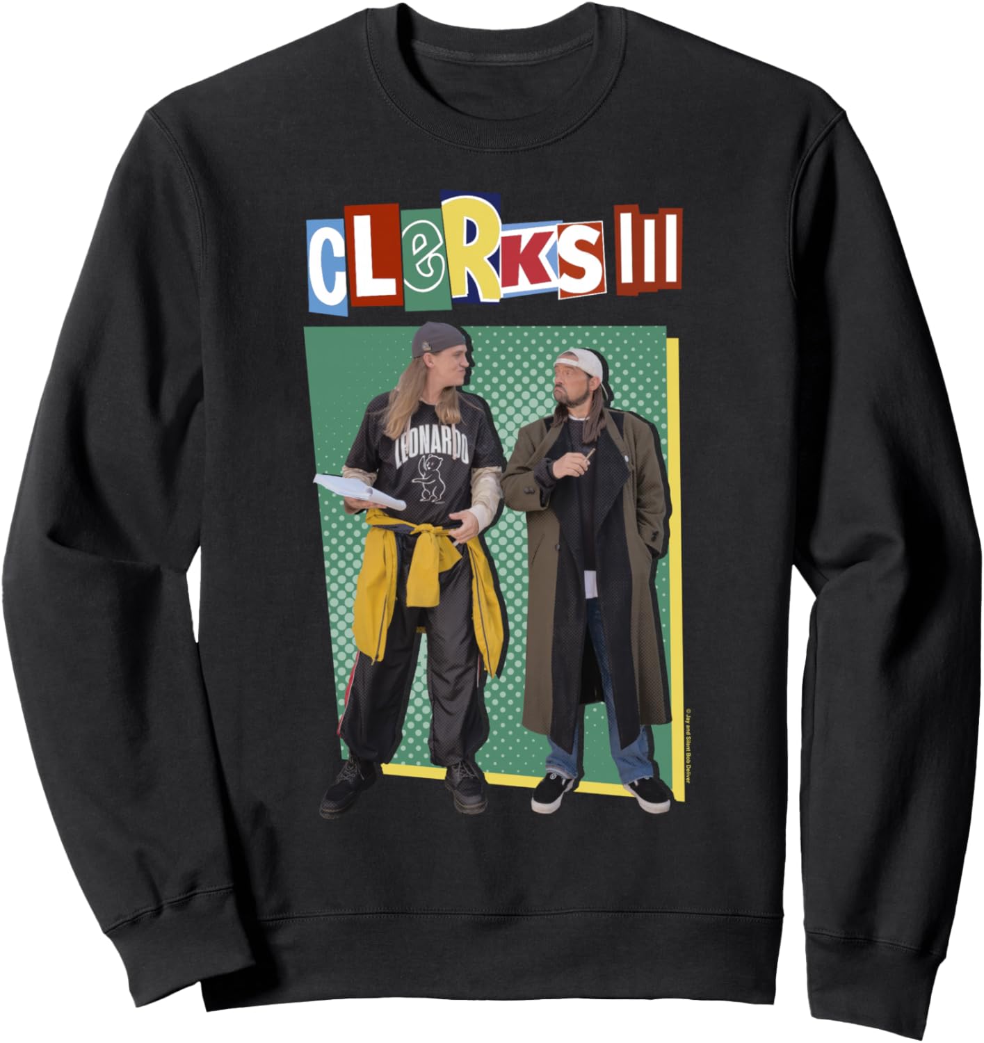 Толстовка с постером к фильму «Клерки III»: Джей и Молчаливый Боб, цветная, черная Clerks, Черный, Толстовка с постером к фильму «Клерки III»: Джей и Молчаливый Боб, цветная, черная Clerks
Толстовка с постером к фильму «Клерки III»: Джей и Молчаливый Боб, цветная, черная Clerks, Черный, Толстовка с постером к фильму «Клерки III»: Джей и Молчаливый Боб, цветная, черная Clerks