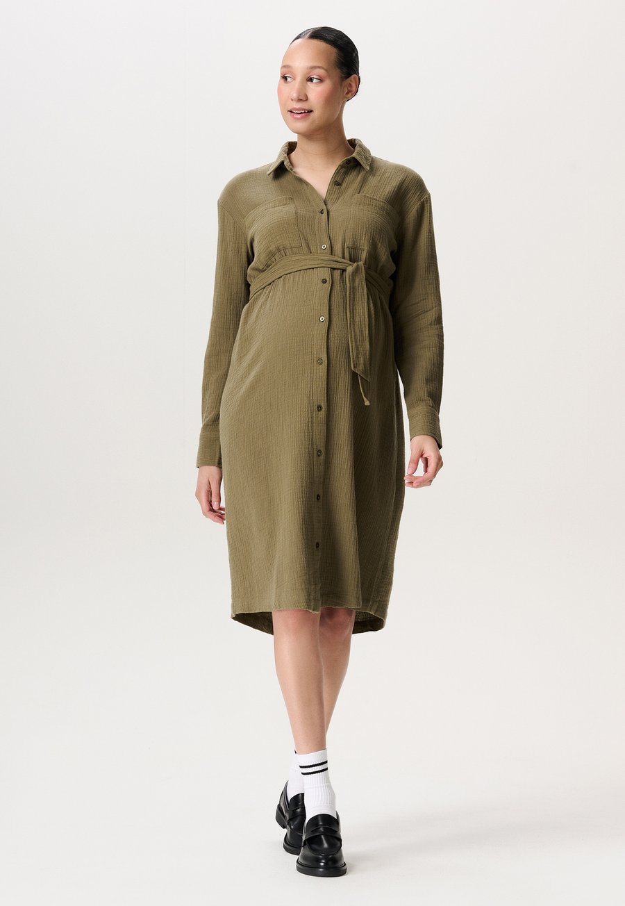 Платье Noppies Shirt dress, Dark Olive/Green
Платье Noppies Shirt dress, Dark Olive/Green