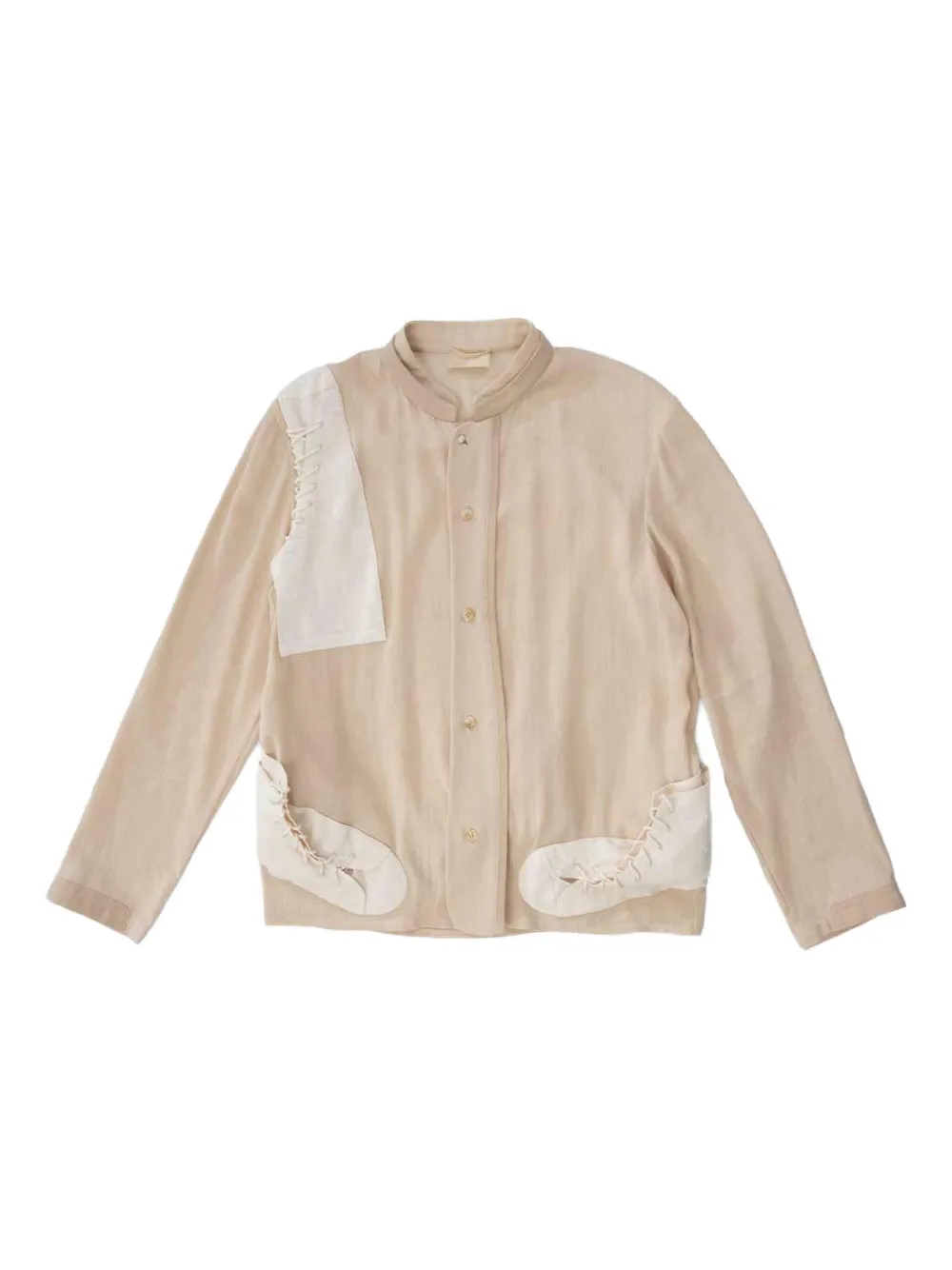 Хлопковая рубашка COMMUNS, нейтральный
Хлопковая рубашка COMMUNS, нейтральный