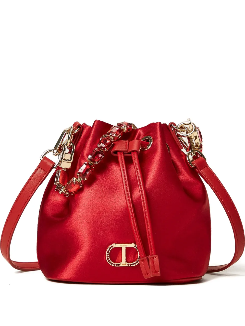 Декорированная мини-сумка TWINSET, красный
Декорированная мини-сумка TWINSET, красный
