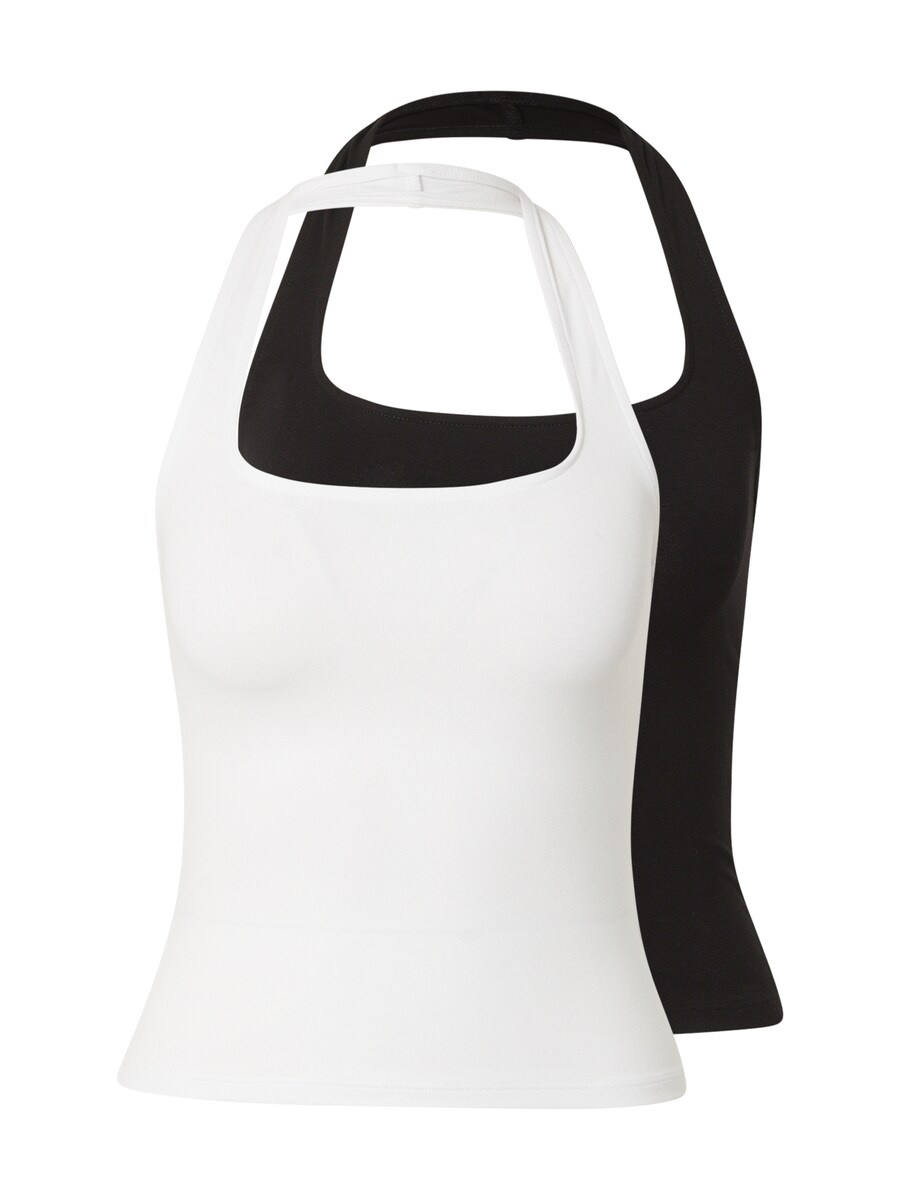 Топ WEEKDAY Paula, черный/белый
Топ WEEKDAY Paula, черный/белый