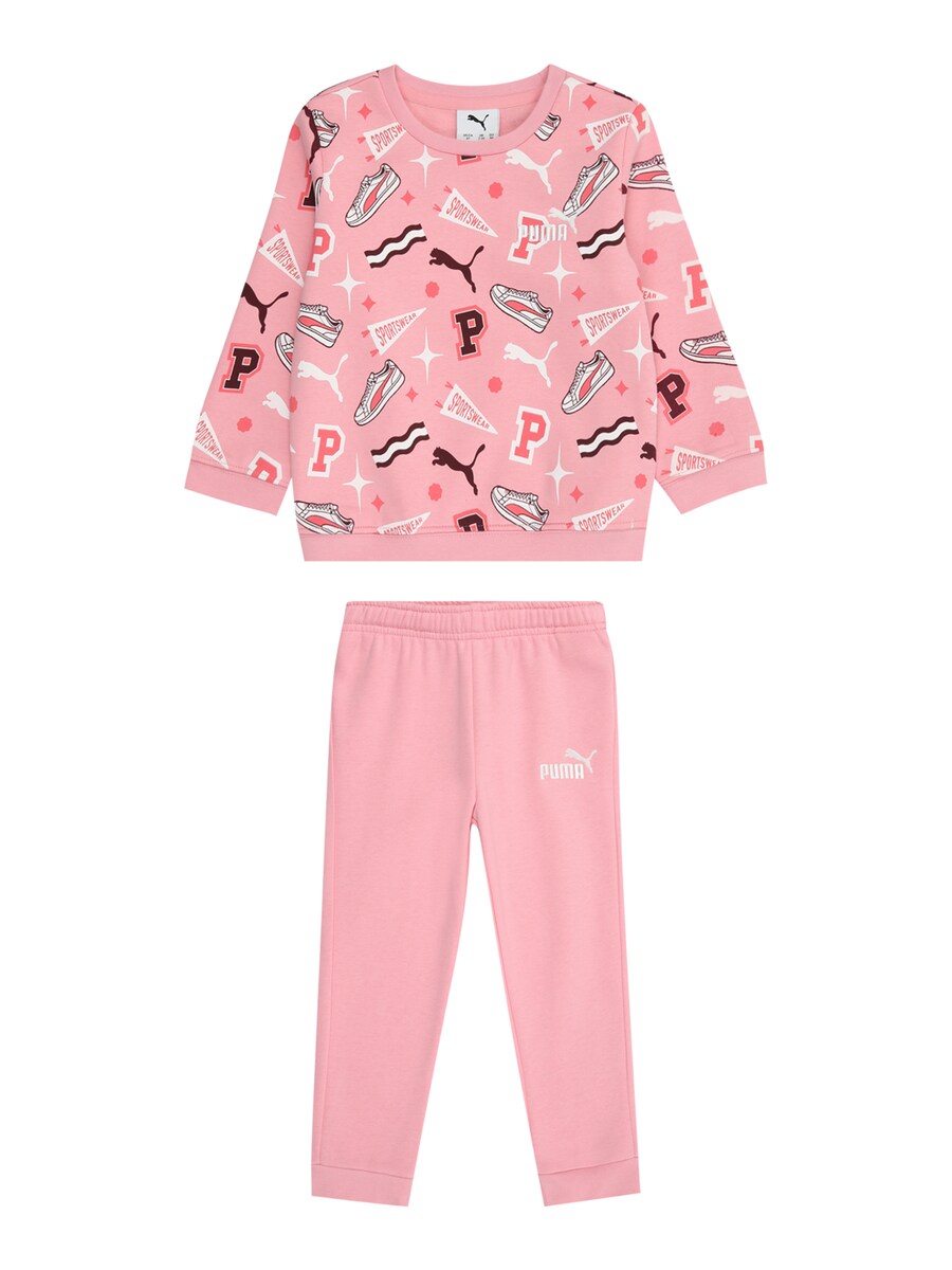 Спортивный костюм PUMA MINICATS, цвет Rose/Pitaya 
Спортивный костюм PUMA MINICATS, цвет Rose/Pitaya