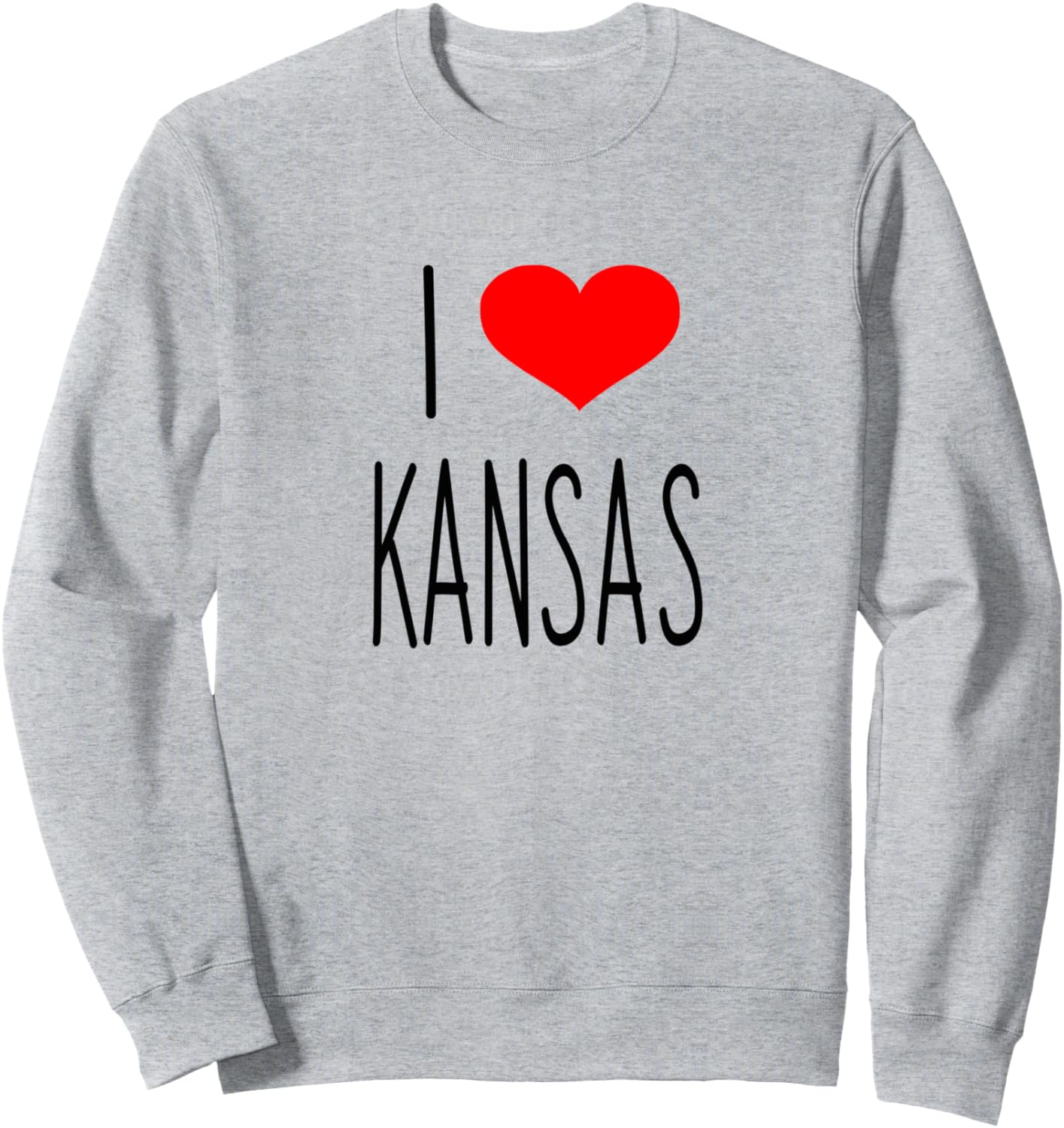 Я люблю Канзас - Толстовка с символикой штата Канзас Limited Rags, серый
Я люблю Канзас - Толстовка с символикой штата Канзас Limited Rags, серый