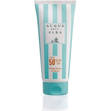 Солнцезащитный крем для тела Spf 50+ 200мл, Acqua Dell'Elba
Солнцезащитный крем для тела Spf 50+ 200мл, Acqua Dell'Elba