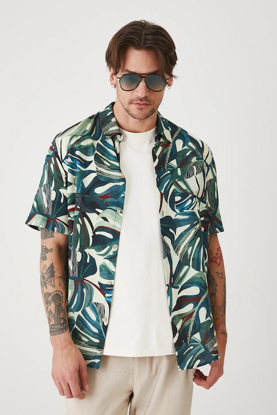 Рубашка с добавлением льна Medicine, мультиколор
Рубашка с добавлением льна Medicine, мультиколор