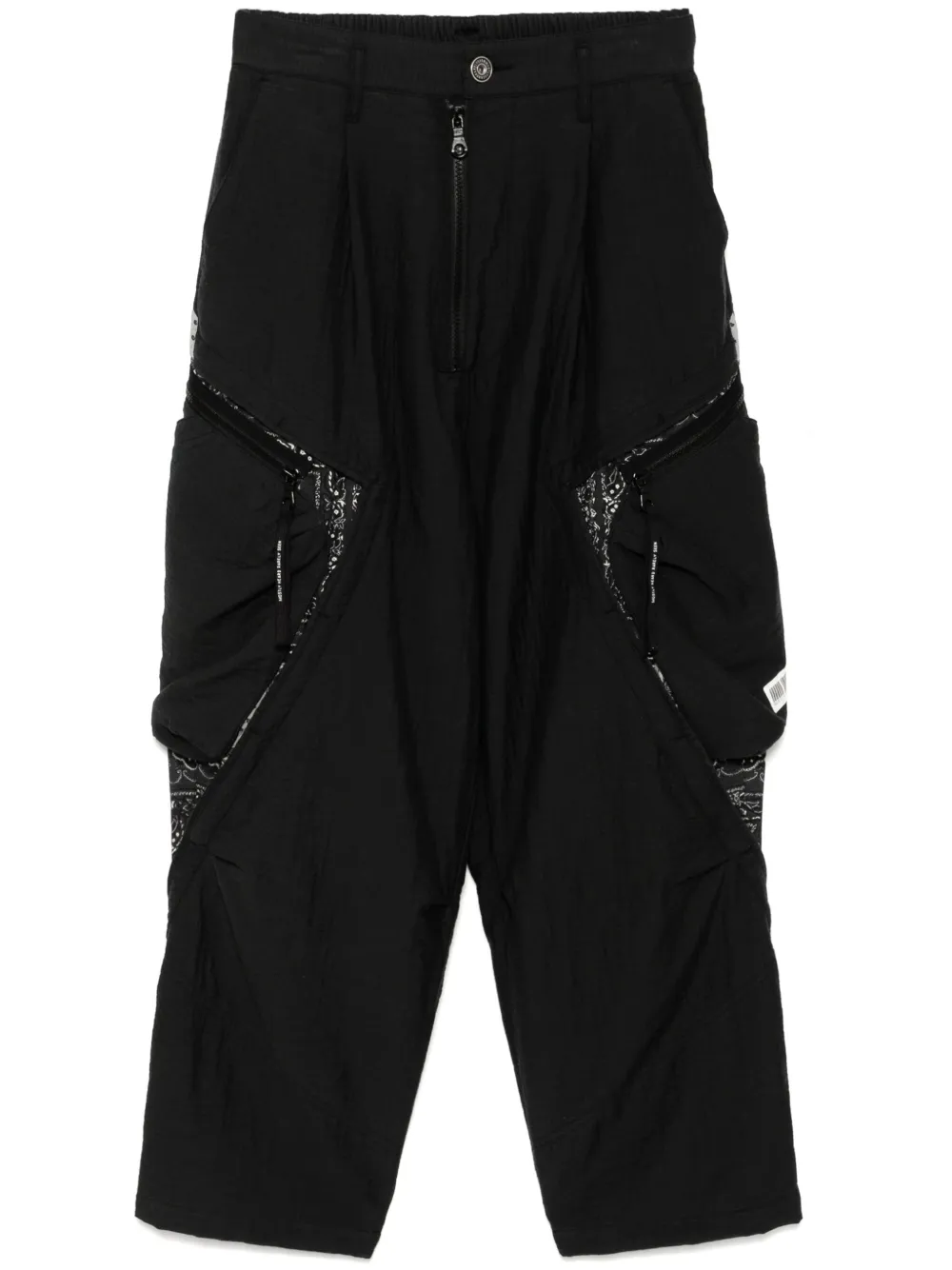 Брюки карго с узором пейсли Mostly Heard Rarely Seen, серый
Брюки карго с узором пейсли Mostly Heard Rarely Seen, серый