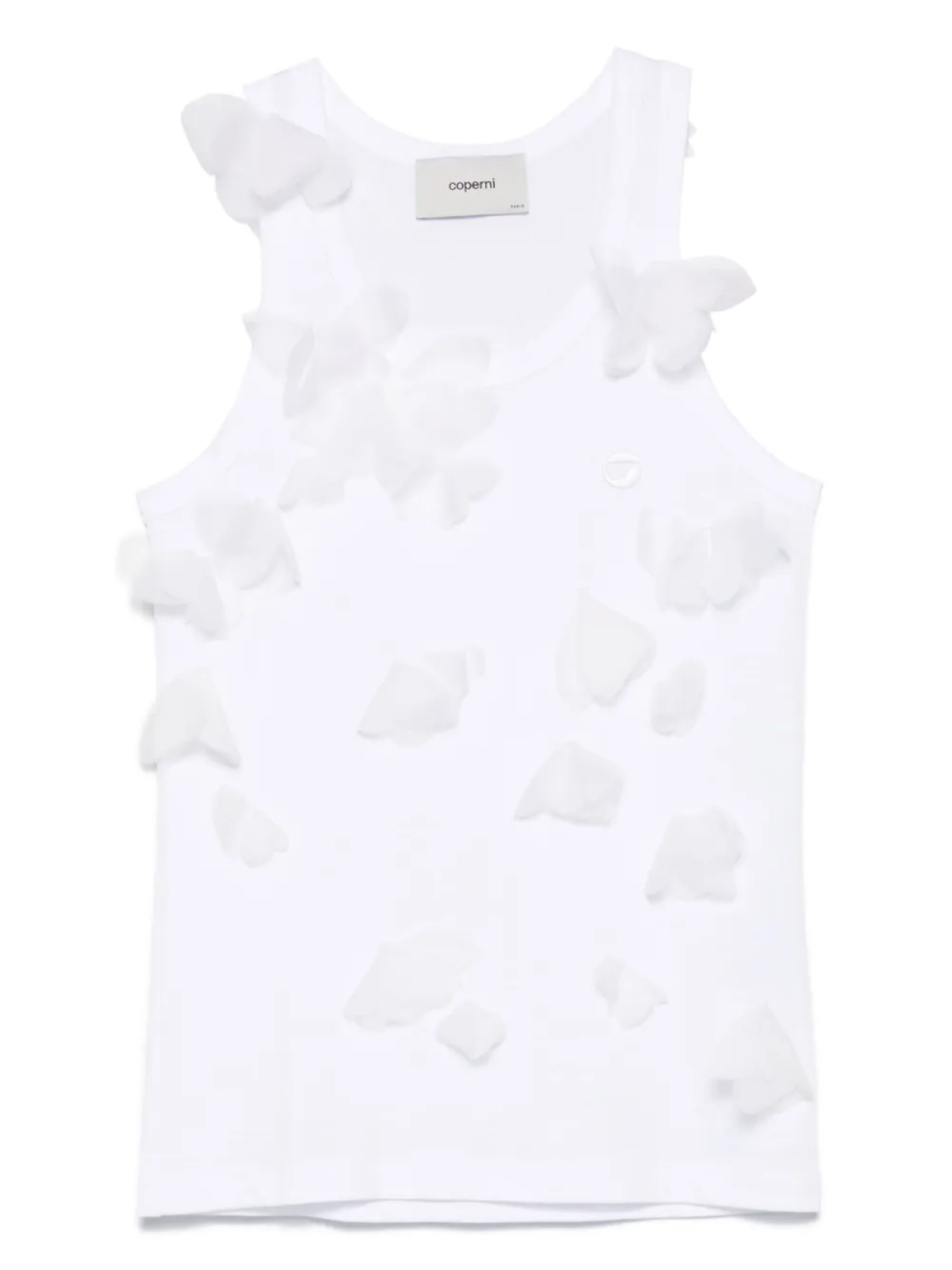 Топ с логотипом Coperni, белый
Топ с логотипом Coperni, белый