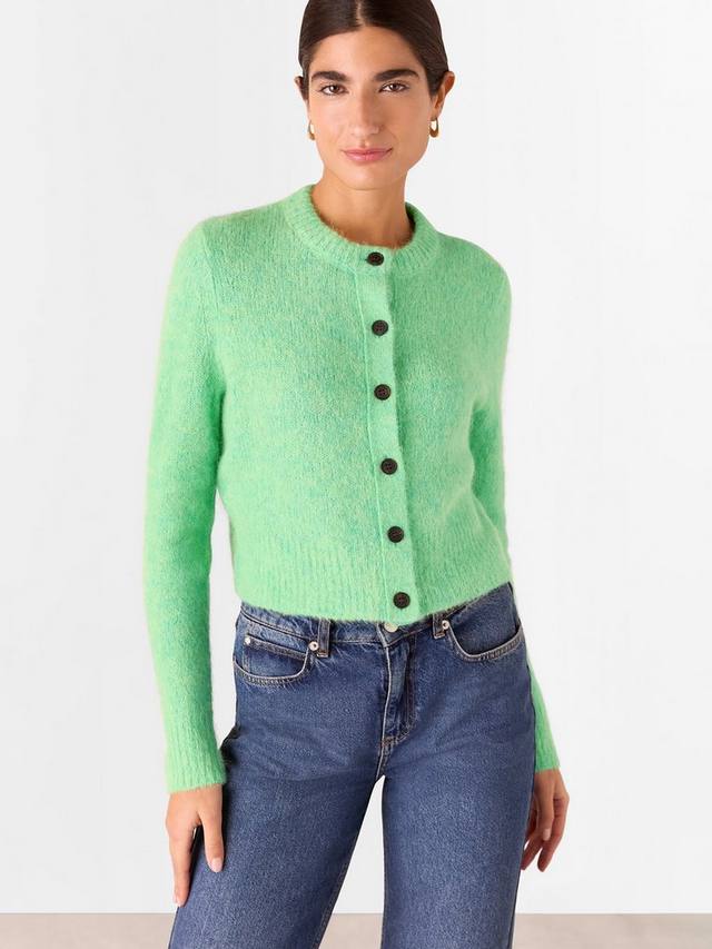 Кардиган из плотной вязки Whistles, зеленый
Кардиган из плотной вязки Whistles, зеленый