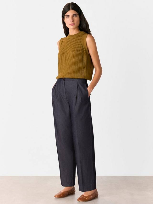 Брюки Mid Rise с клешем Whistles, Dark Denim
Брюки Mid Rise с клешем Whistles, Dark Denim