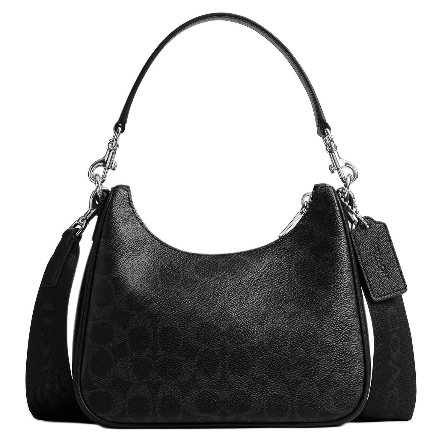 Подписная сумка Hobo из прорезиненного хлопка, наплечная сумка, маленькая женская сумка-кроссбоди черная серая COACH, Set (Bag+Dust Bag)
Подписная сумка Hobo из прорезиненного хлопка, наплечная сумка, маленькая женская сумка-кроссбоди черная серая COACH, Set (Bag+Dust Bag)