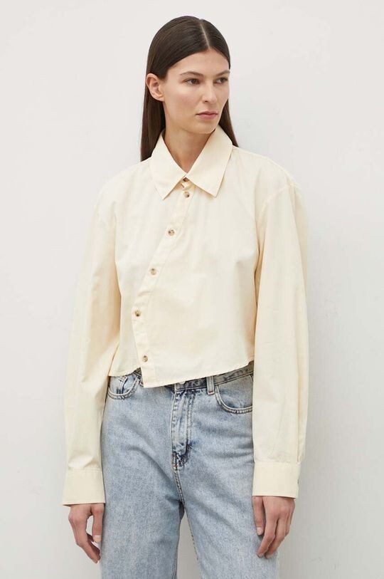 Хлопчатобумажная рубашка Won Hundred, бежевый
Хлопчатобумажная рубашка Won Hundred, бежевый