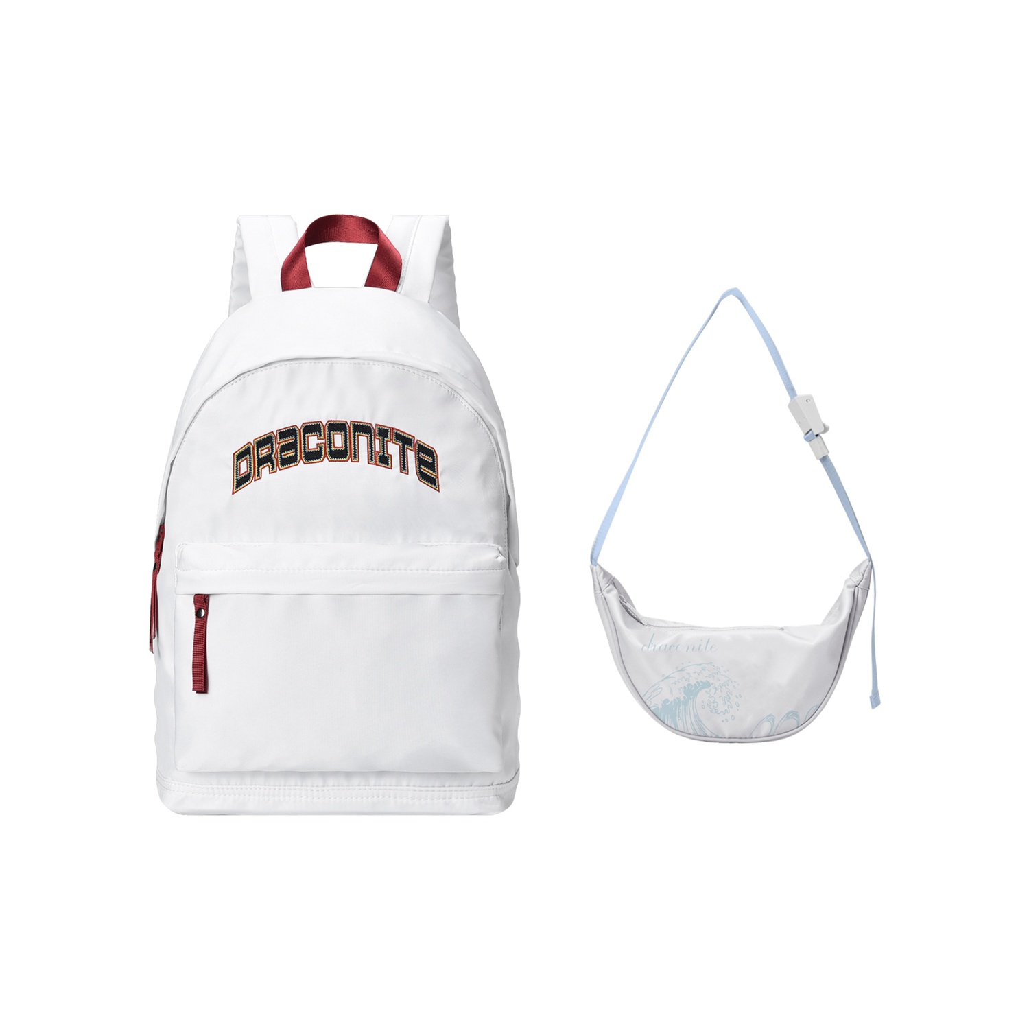 DRACONITE Полиэстеровый рюкзак унисекс красный и белый, One Size 15 
DRACONITE Полиэстеровый рюкзак унисекс красный и белый, One Size 15