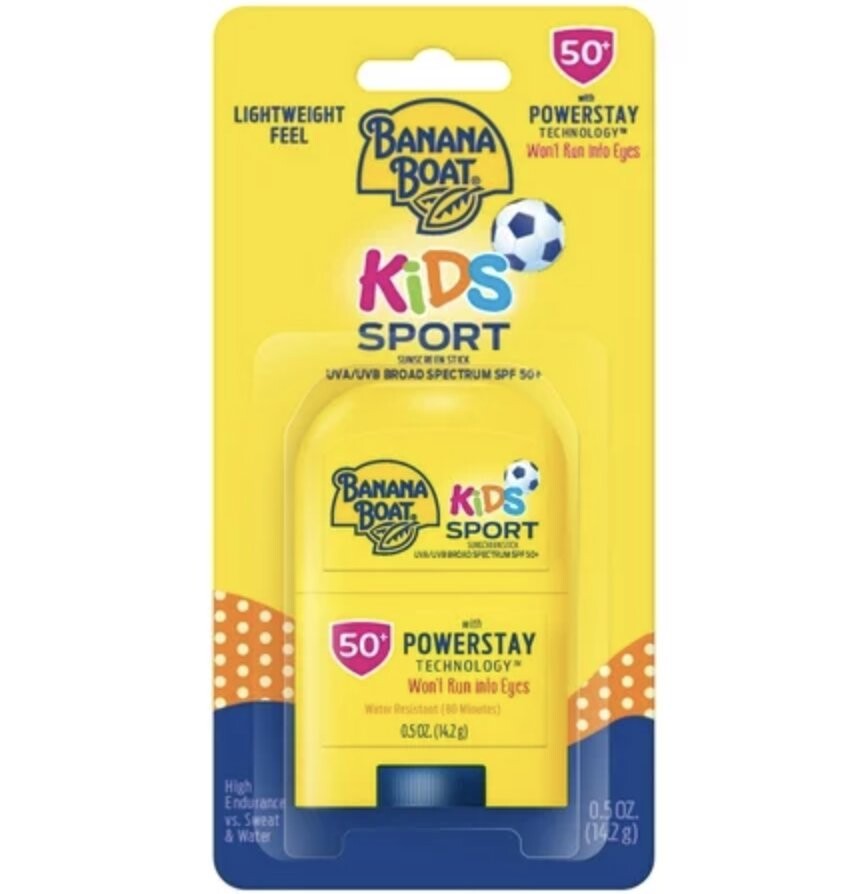 Banana Boat Sport, Стик с солнцезащитным кремом SPF 50, 14,2 г
Banana Boat Sport, Стик с солнцезащитным кремом SPF 50, 14,2 г