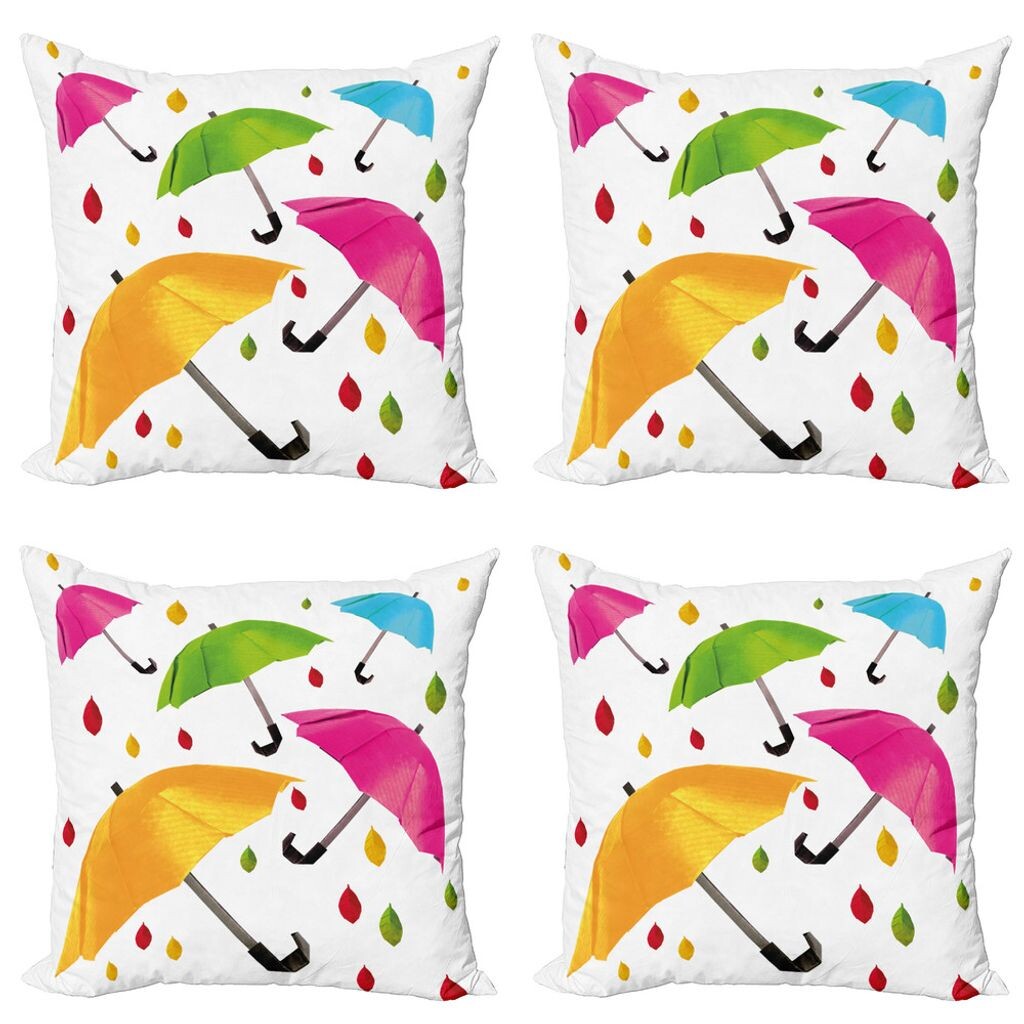 ABAKUHAUS Colorful Набор чехлов для подушек (4 предмета), Разноцветные зонтики-листья, Современная двусторонняя цифровая печать, 50 см x 50 см, Разноцветные
ABAKUHAUS Colorful Набор чехлов для подушек (4 предмета), Разноцветные зонтики-листья, Современная двусторонняя цифровая печать, 50 см x 50 см, Разноцветные
