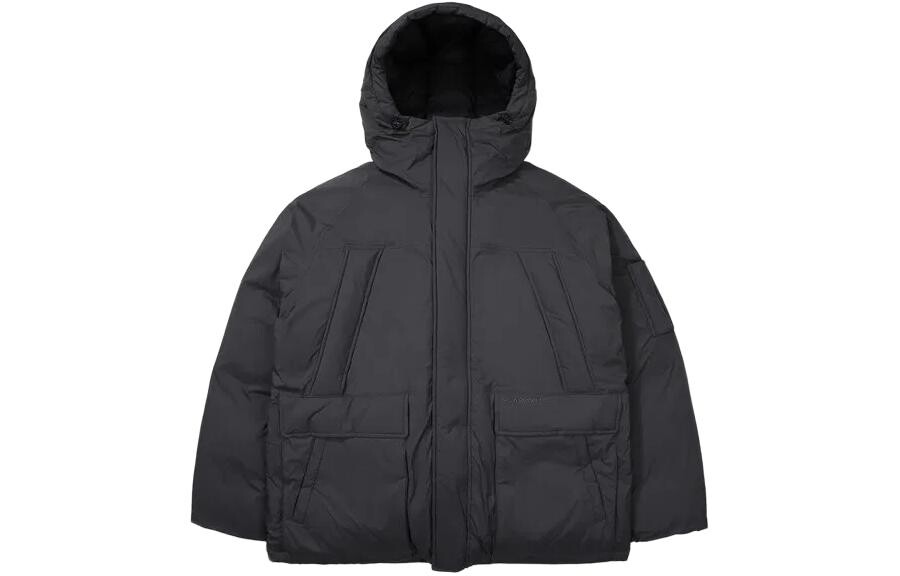 Пуховик унисекс угольно-серый Fila
Пуховик унисекс угольно-серый Fila