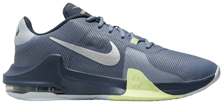 Кроссовки Nike Air Max Impact 4 'Ashen Slate Barely Volt', синий
Кроссовки Nike Air Max Impact 4 'Ashen Slate Barely Volt', синий