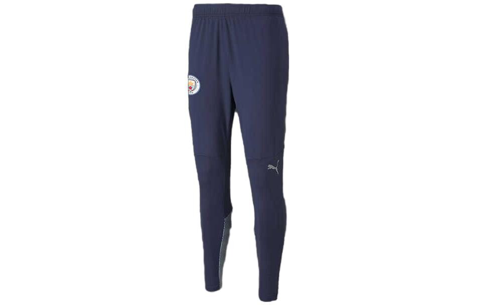 Трикотажные спортивные штаны мужские темно-синие Puma, темно-синий 
Трикотажные спортивные штаны мужские темно-синие Puma, темно-синий