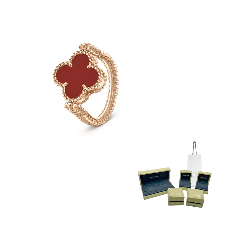 Van Cleef & Arpels Alhambra Four Leaf Lucky Series 18K Rose Gold кольца женские Rose Gold
Van Cleef & Arpels Alhambra Four Leaf Lucky Series 18K Rose Gold кольца женские Rose Gold