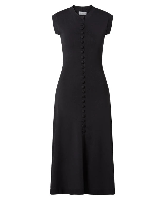 Вязаное облегающее платье Cloeys, черный
Вязаное облегающее платье Cloeys, черный