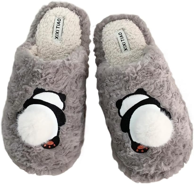 Женские и мужские тапочки Панда, пушистые мягкие домашние тапочки, теплые меховые уютные тапочки для дома, удобные для ношения внутри и на улице, дышащие Plonme, серый
Женские и мужские тапочки Панда, пушистые мягкие домашние тапочки, теплые меховые уютные тапочки для дома, удобные для ношения внутри и на улице, дышащие Plonme, серый