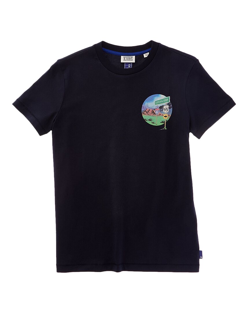 Футболка с принтом расслабленного кроя Scotch & Soda, синий
Футболка с принтом расслабленного кроя Scotch & Soda, синий