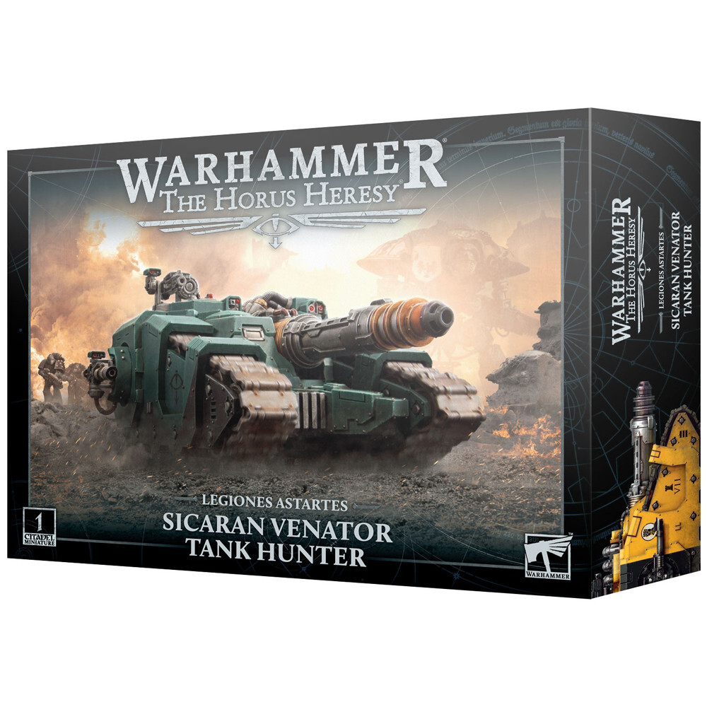 Миниатюра Games Workshop Warhammer Horus Heresy: Legiones Astartes - Sicaran Venator
Миниатюра Games Workshop Warhammer Horus Heresy: Legiones Astartes - Sicaran Venator