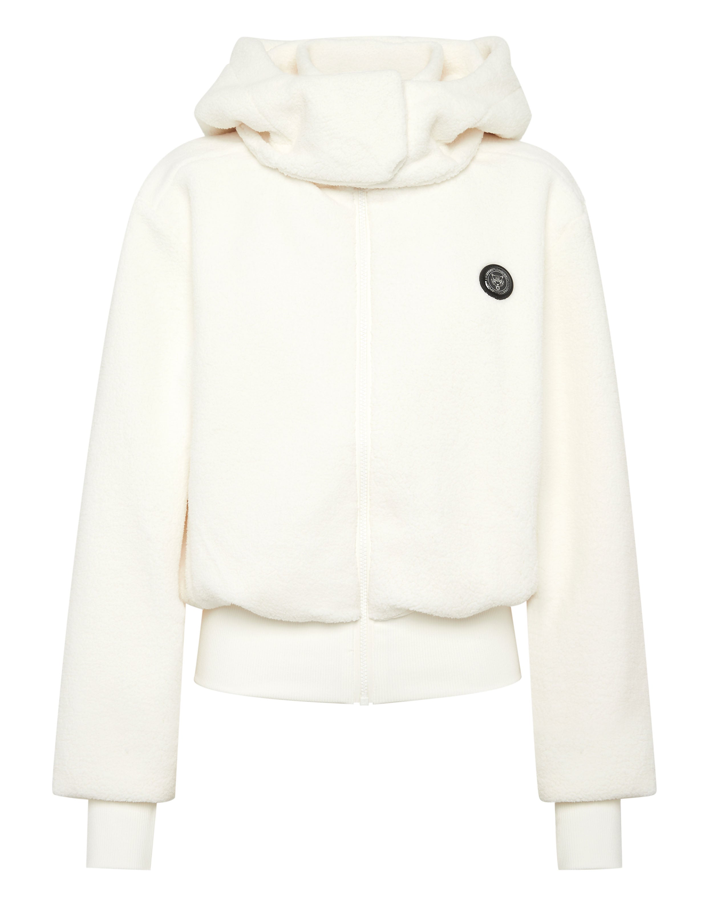 Толстовка с капюшоном из шерпы Plein Sport, белый
Толстовка с капюшоном из шерпы Plein Sport, белый