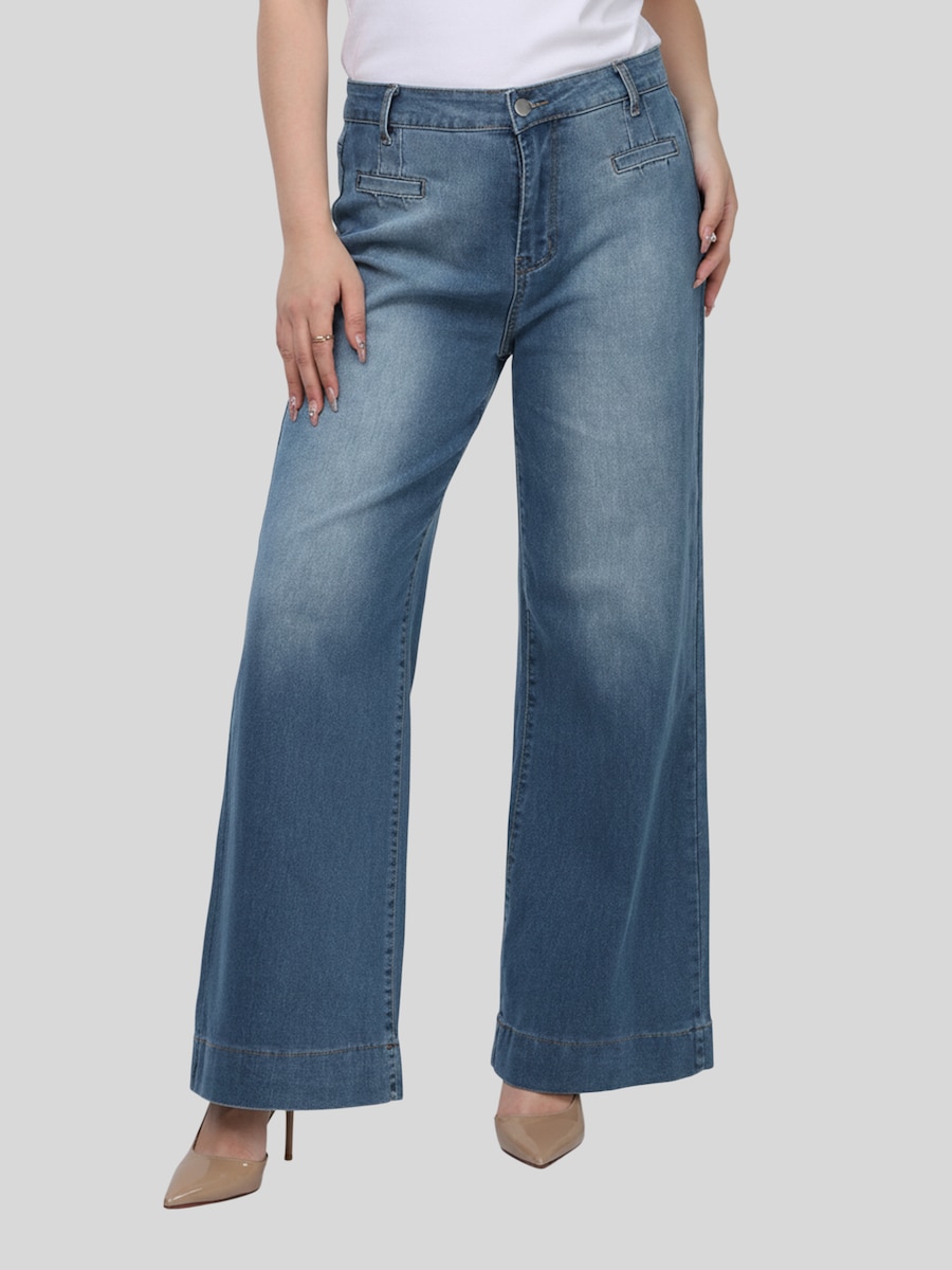 Джинсы свободного кроя LapaPlus, синий
Джинсы свободного кроя LapaPlus, синий