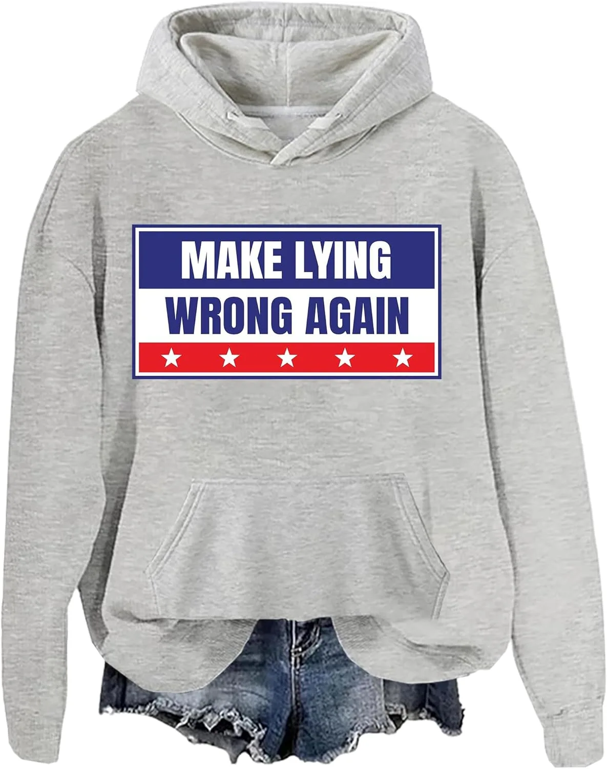 Толстовка Make Lying Wrong Again
Толстовка Make Lying Wrong Again