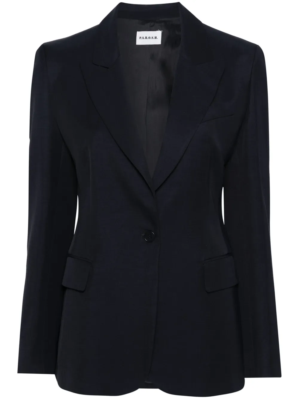 Однобортный пиджак P.A.R.O.S.H., синий
Однобортный пиджак P.A.R.O.S.H., синий