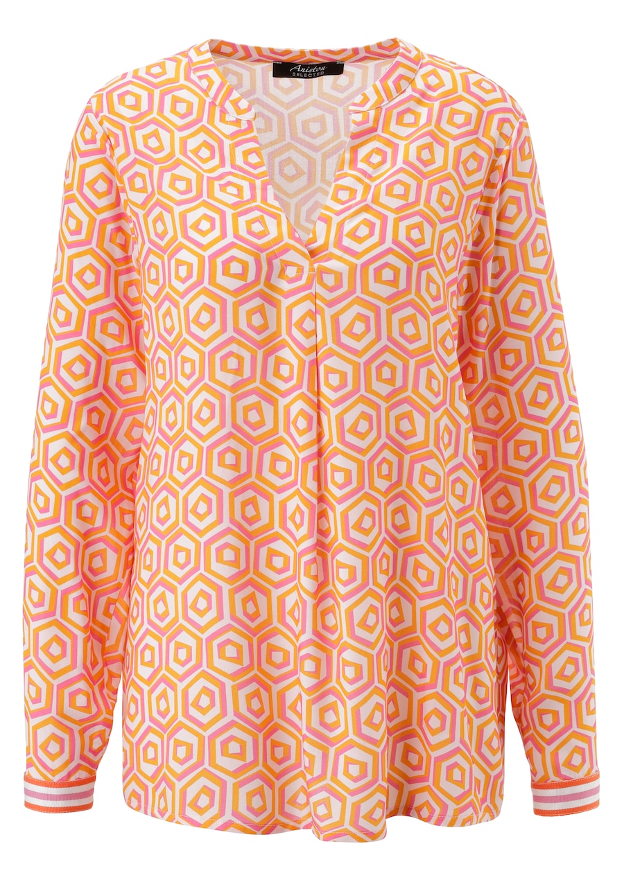 Блуза Aniston SELECTED, светло-оранжевый
Блуза Aniston SELECTED, светло-оранжевый