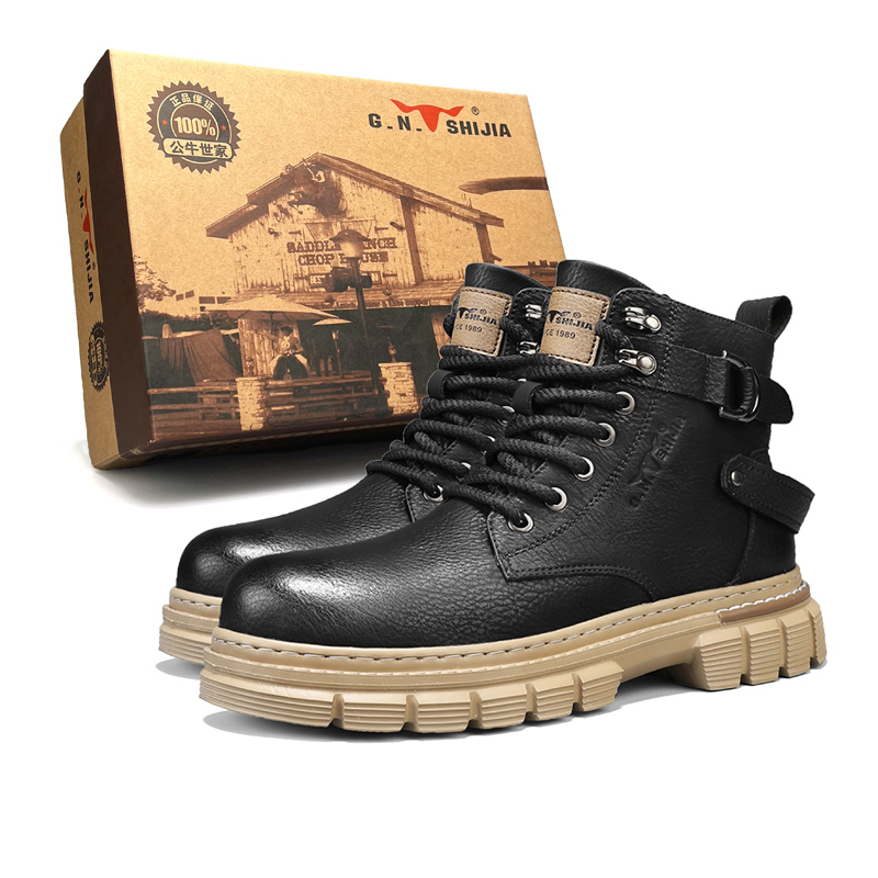 G.N.SHIJIA Мужские ботинки Мартин 11 см черные, цвет Black
G.N.SHIJIA Мужские ботинки Мартин 11 см черные, цвет Black