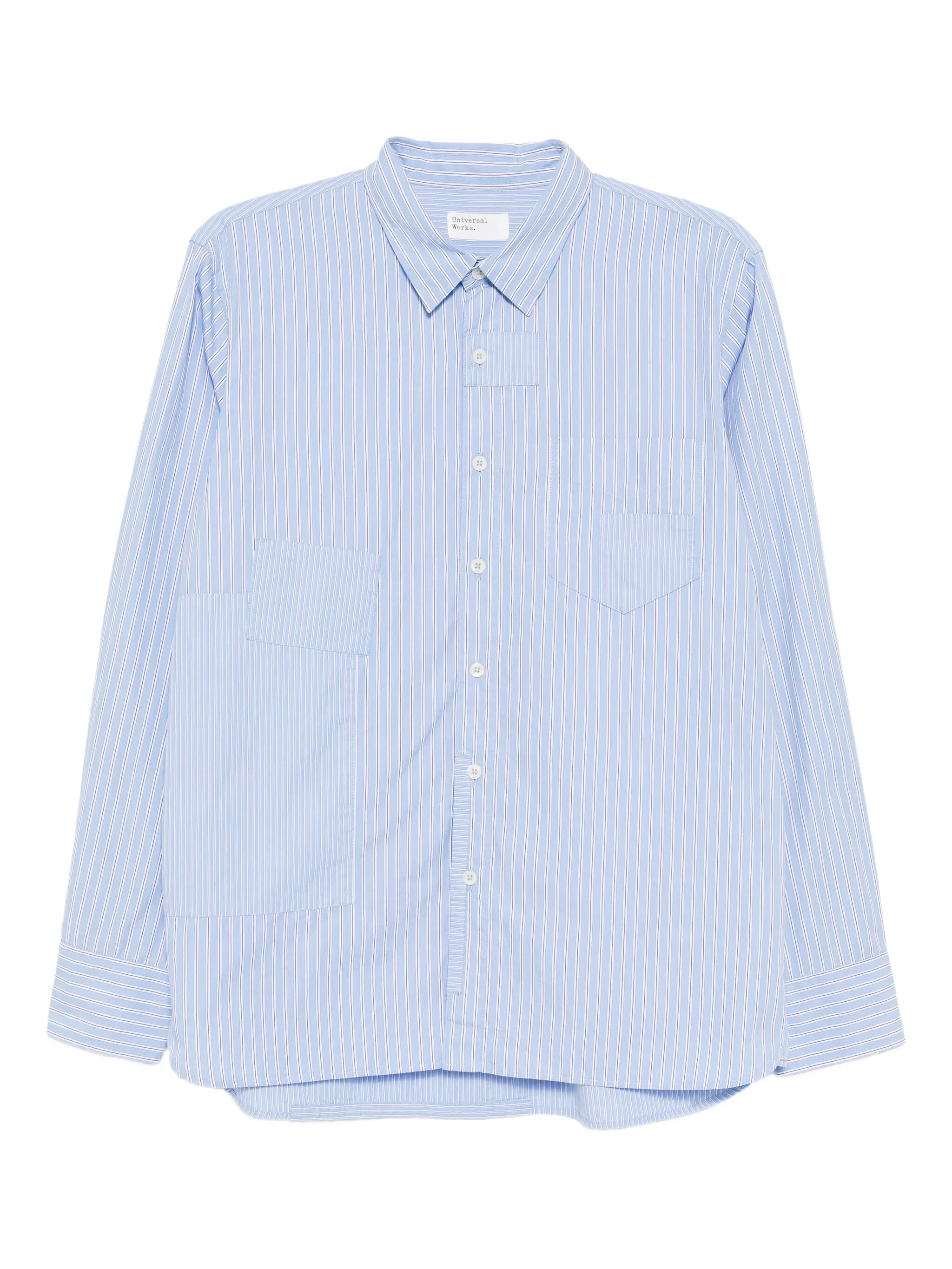 Рубашка с нашивками Universal Works, синий
Рубашка с нашивками Universal Works, синий